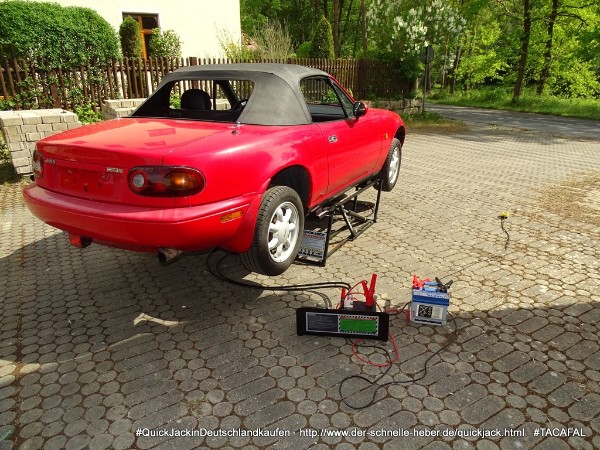 keine Schere wie bei einer Scherenhebeb&uuml;hne ist im Weg