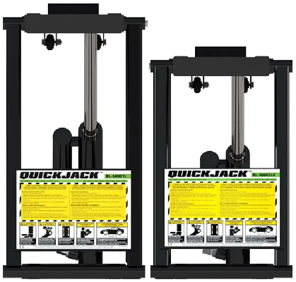 QuickJack TL die neuen Modelle unserer tragbaren Hebeb&uuml;hne  QuickJack